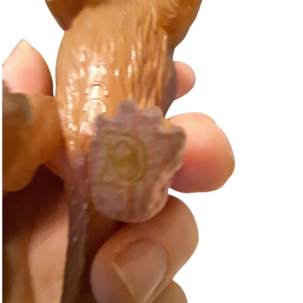 Vintage Brachiosaurus Brown Long Neck Dinosaur Toy Figure - Picture 6 of 6